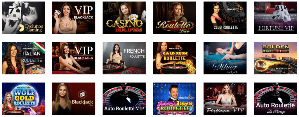 Live Casino All Wins