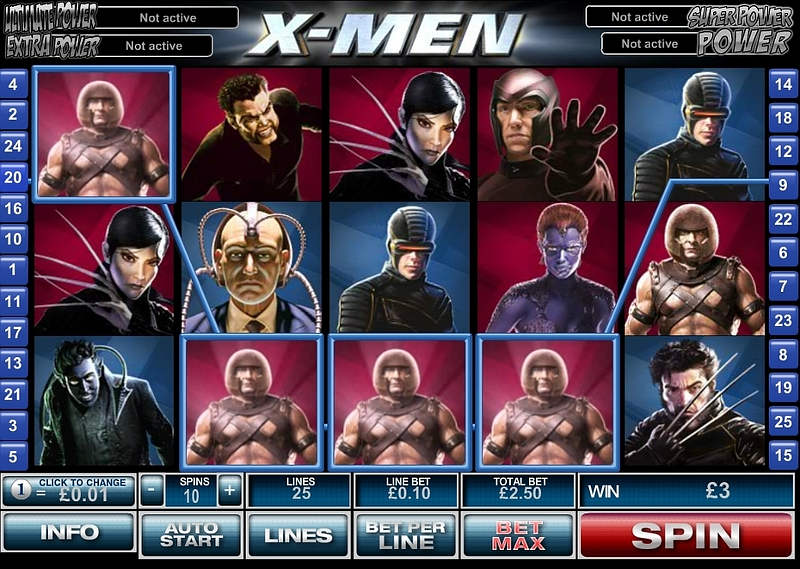 X-men Slot