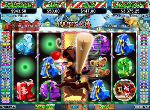 Return of the Rudolph Slot Screenshot 