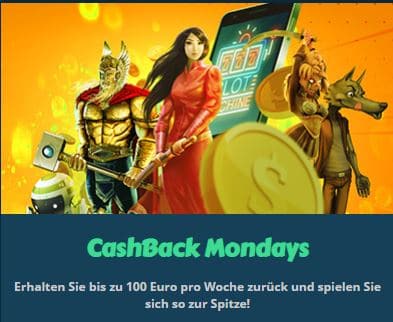 MyChance Casino Cashback Monday