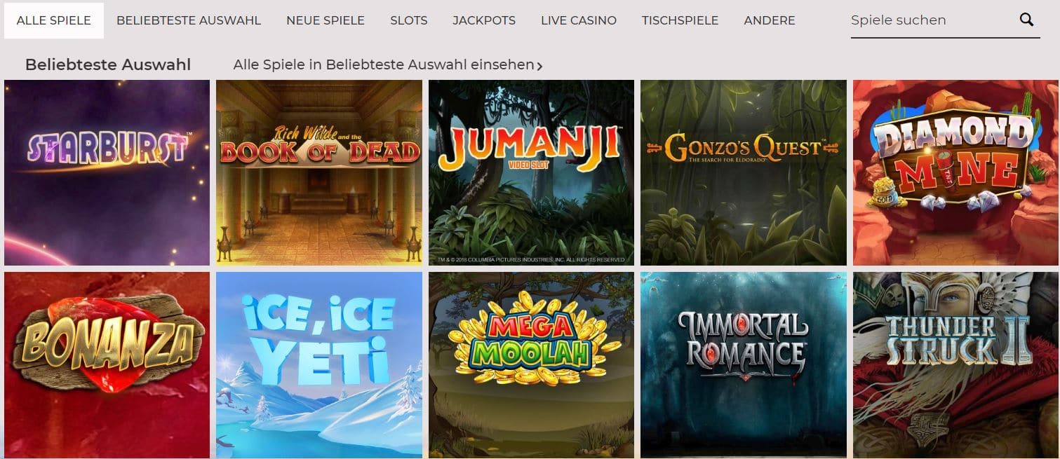 Spiele und Slots NY Spins