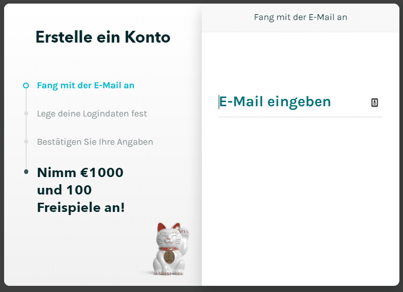 Registrieren Lucky Days