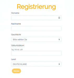Registrierung im Playzee Casino