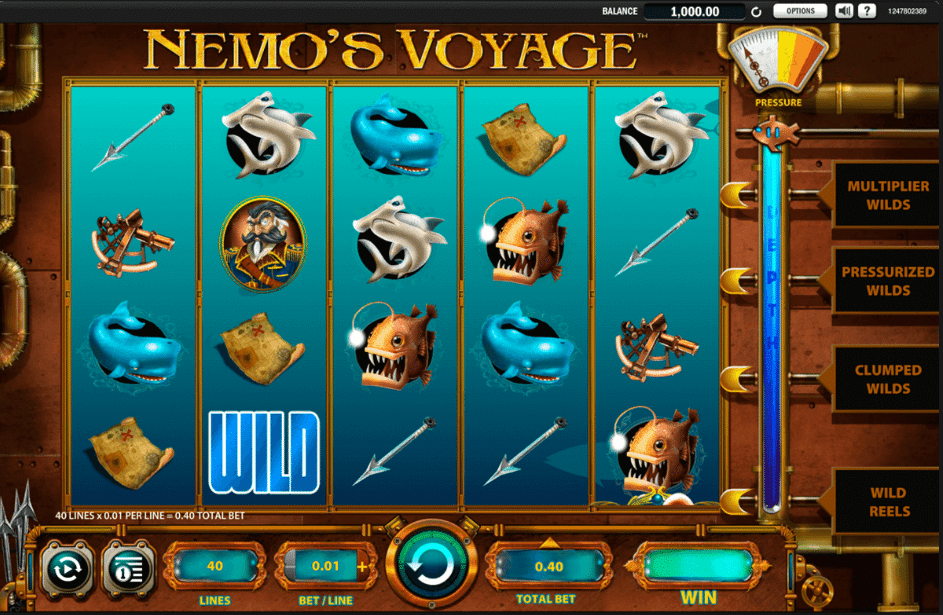 nemos voyage slot